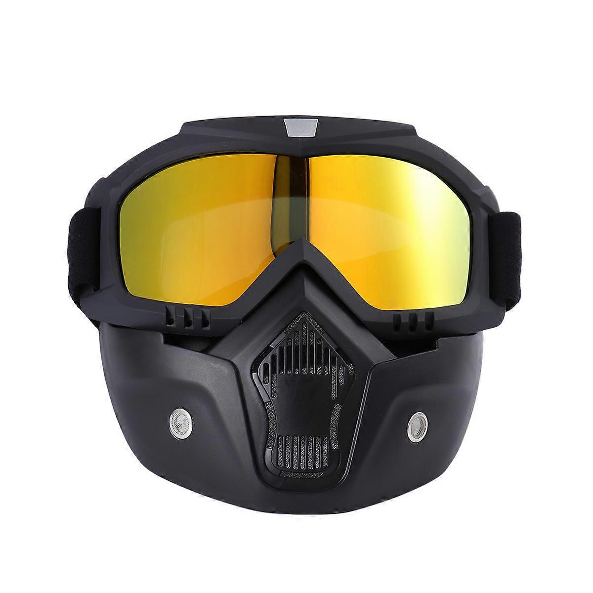 Motorcycle Vintage Goggles for Men 3Pcs Pack