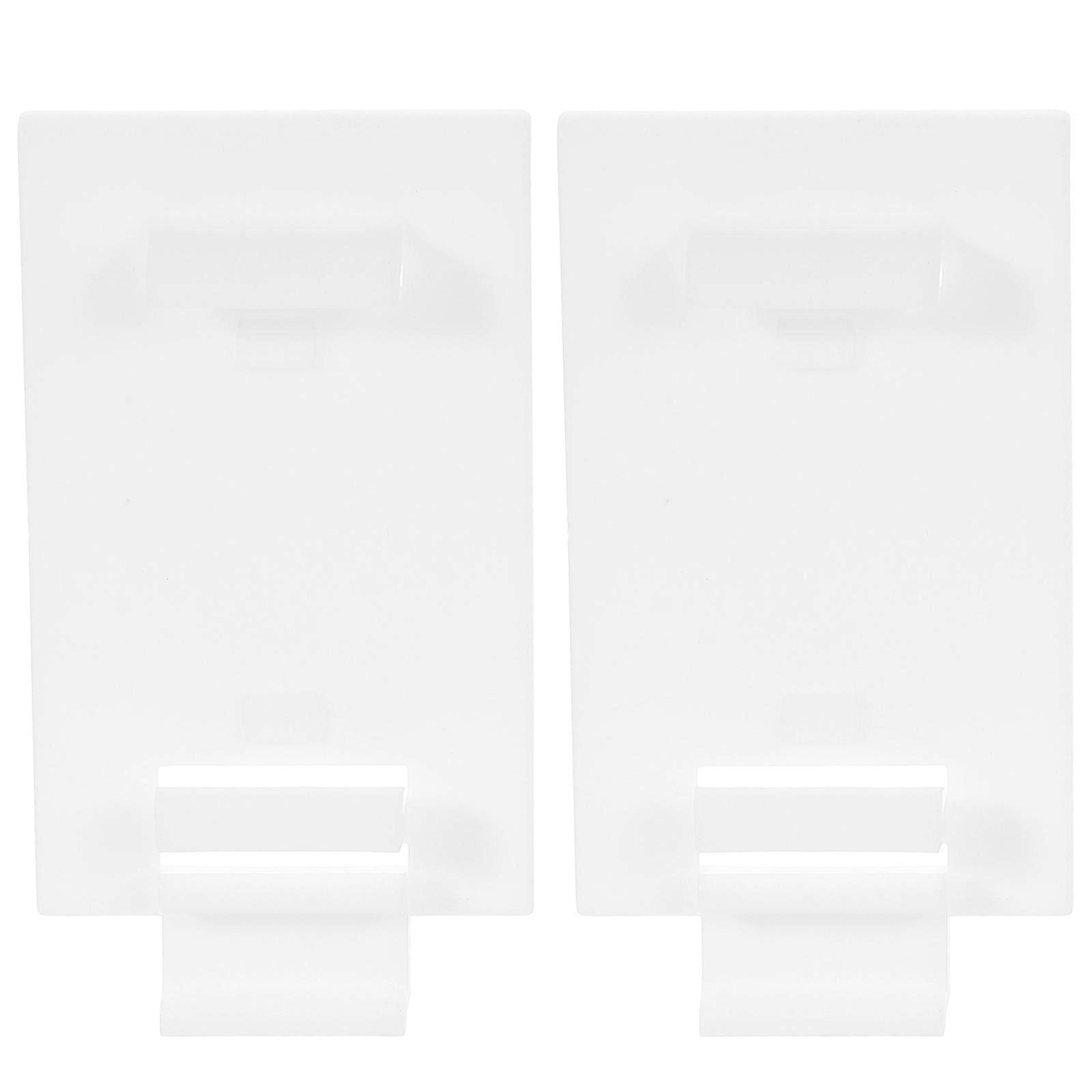 Roller Blind Mounting Bracket Plastic for Home Use 10Sets White