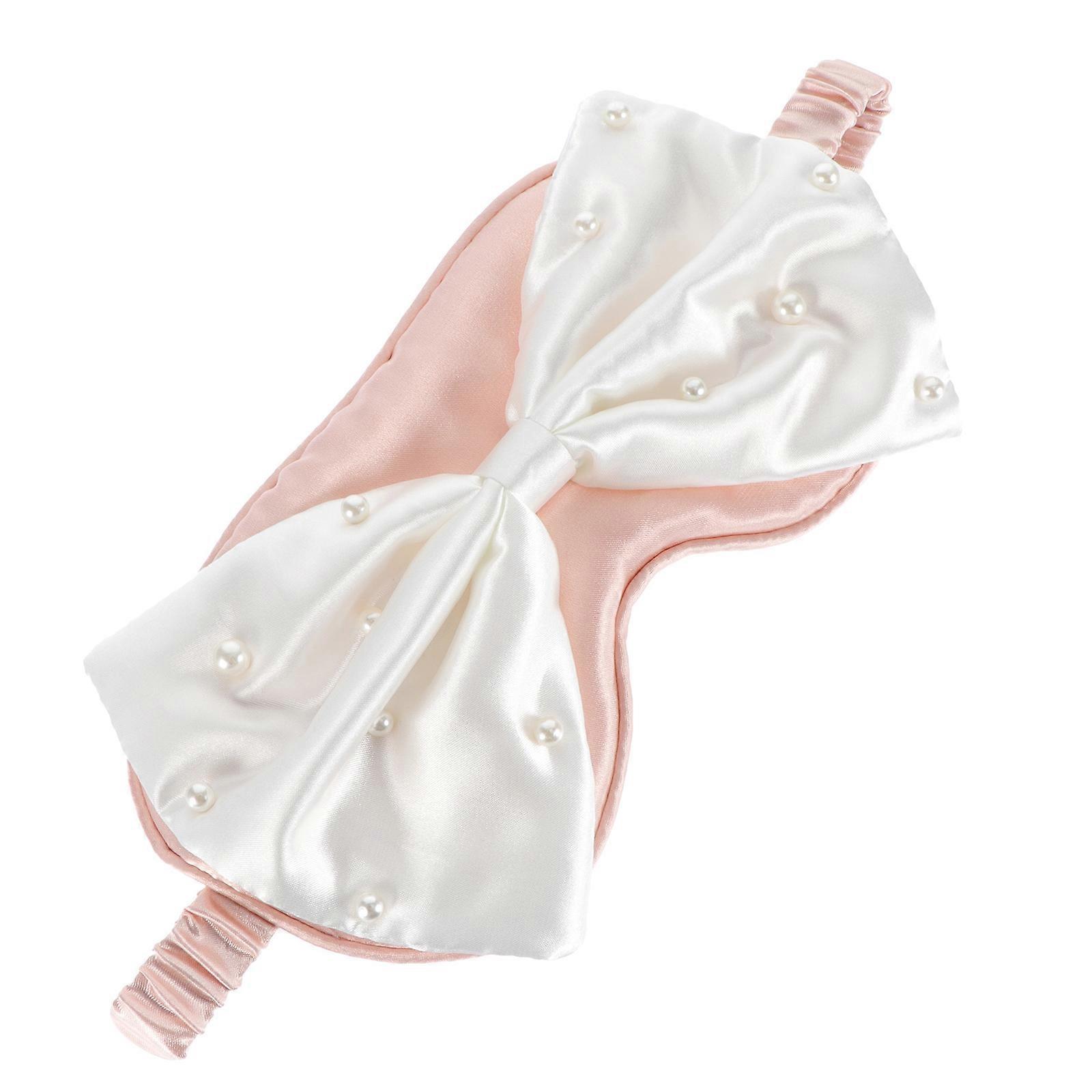 Pearl Bow Eye Patch for Sleeping 2Pcs Comfortable Lightweight Eye