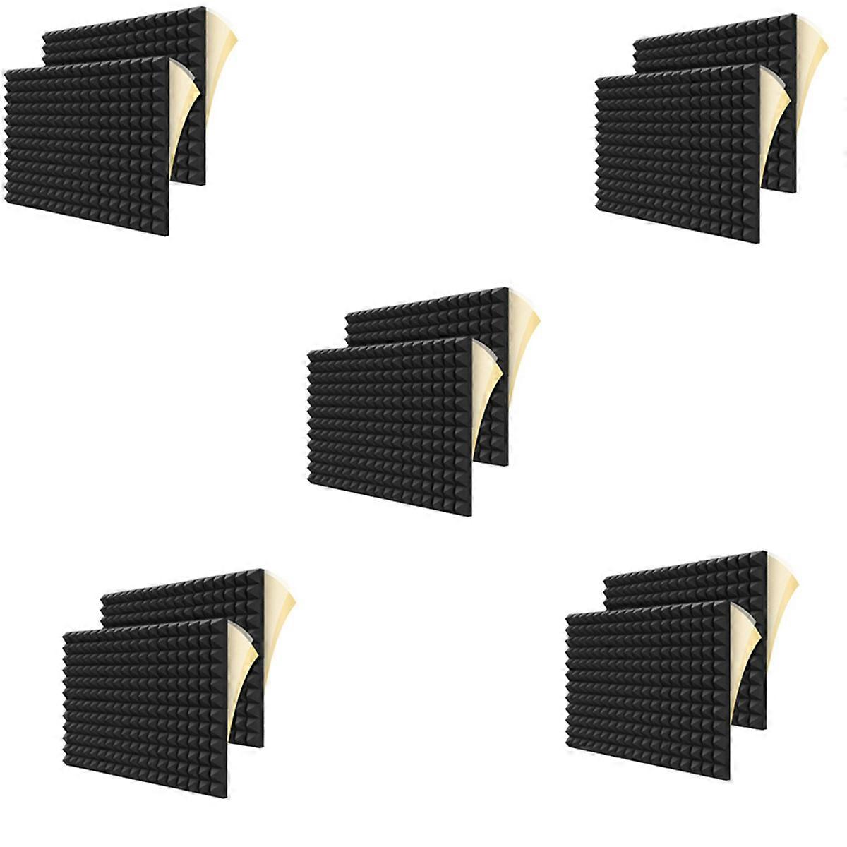 12Pcs Soundproof Foam Panels, for Wall,Studio, Home and Office