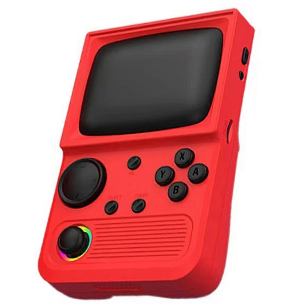 R36T Retro Handheld Game Console 18000+ Games Red