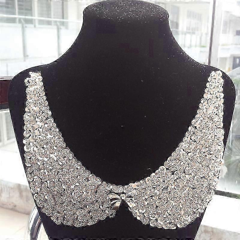 1pcs Crystal Sequin Necklace