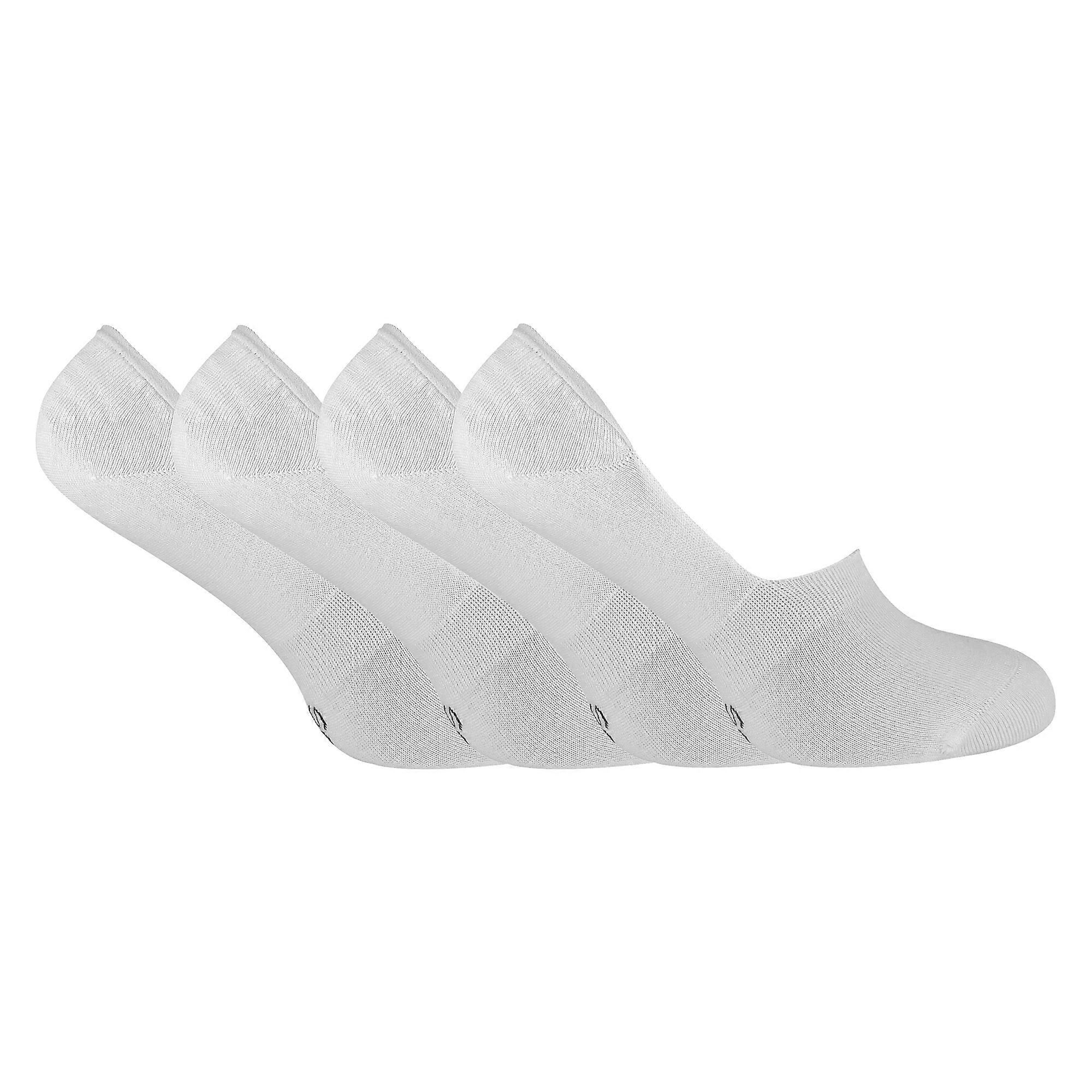 Sock Snob - 4 Pack Ladies Bamboo Invisible Liner Socks