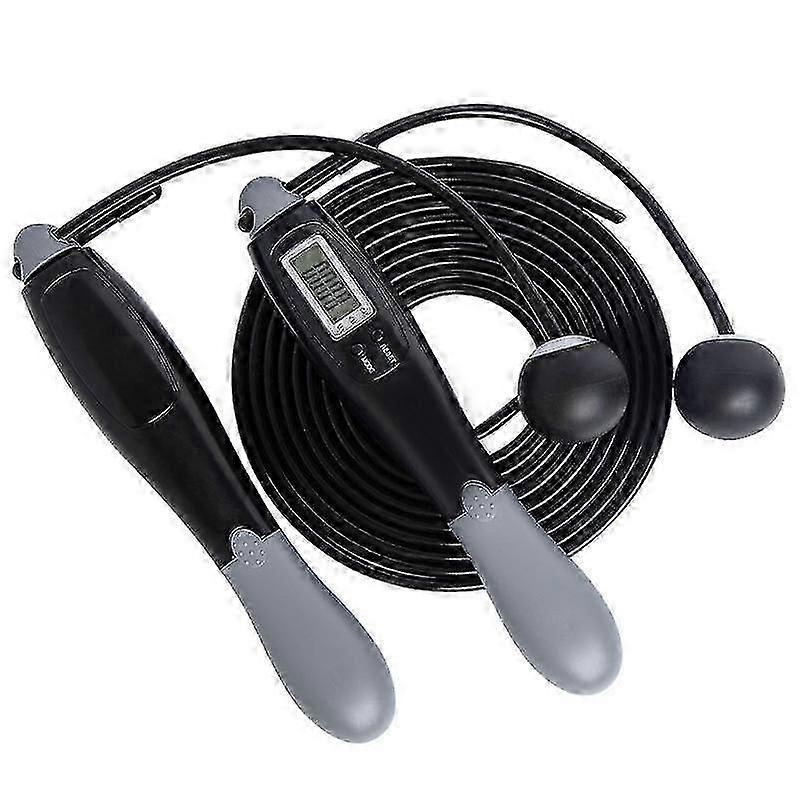 Electronic Counting Jump Rope For Adults, Adjustable Time Counter 26s
