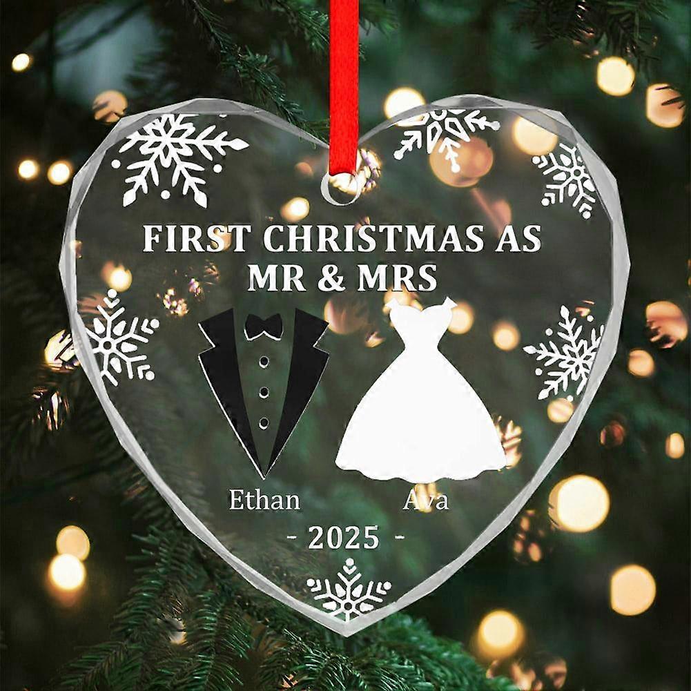Pawfect House First Christmas Married Ornament 2025 Multi Functional Use