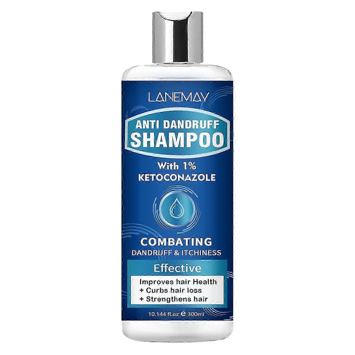 Anti Fungal Shampoo for Folliculitis, Seborrheic Dermatitis, Psoriasis - Anti-Dandruff Shampoo Relieves Dry and Itchy Scalp - Cleansing Oil Control Sh