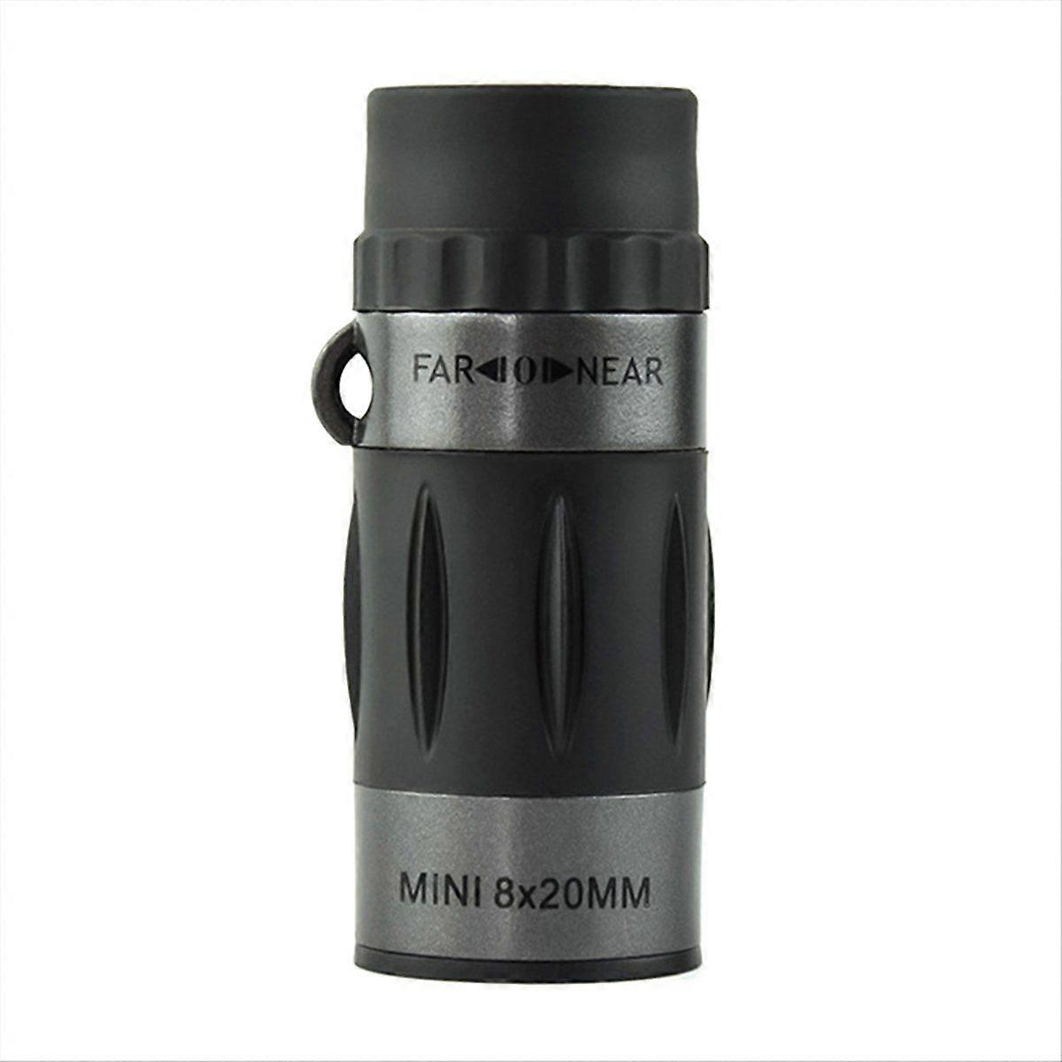 Compact 8x20 Monocular Telescope - Portable High-Definition Scope