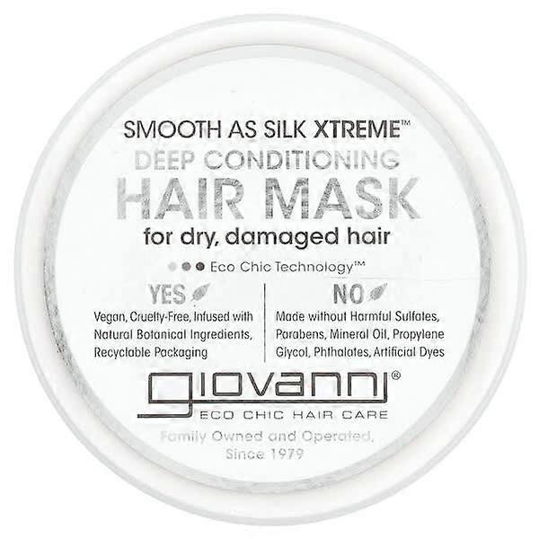 Giovanni, Smooth As Silk XtremeÃÂÃÂ¢ÃÂÃÂÃÂÃÂ¢, Deep Conditioning Hair Mask, 10 fl oz (295 ml)