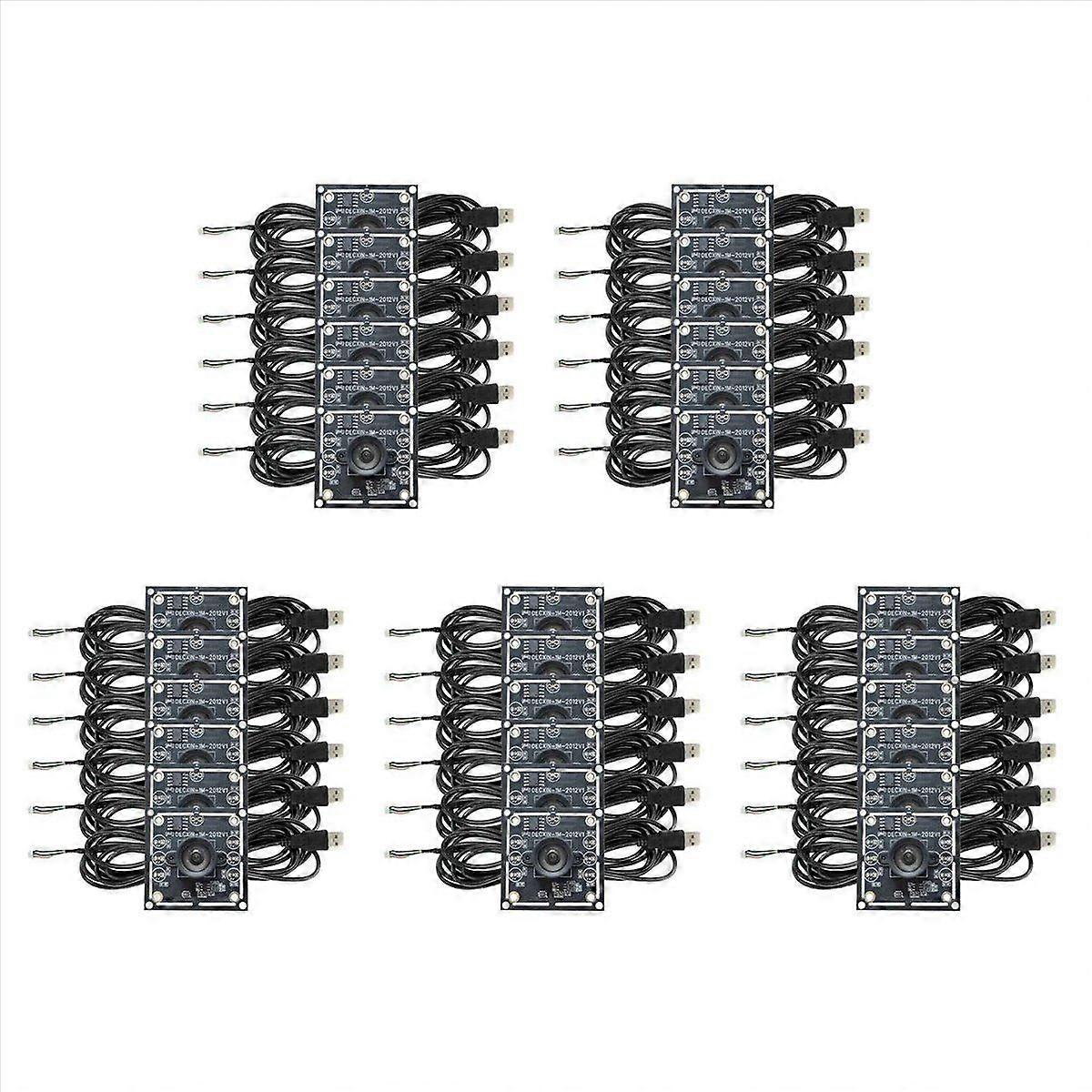 6PCS Camera Module 1MP OV9732 1280x720 USB Free Driver Manual Focus