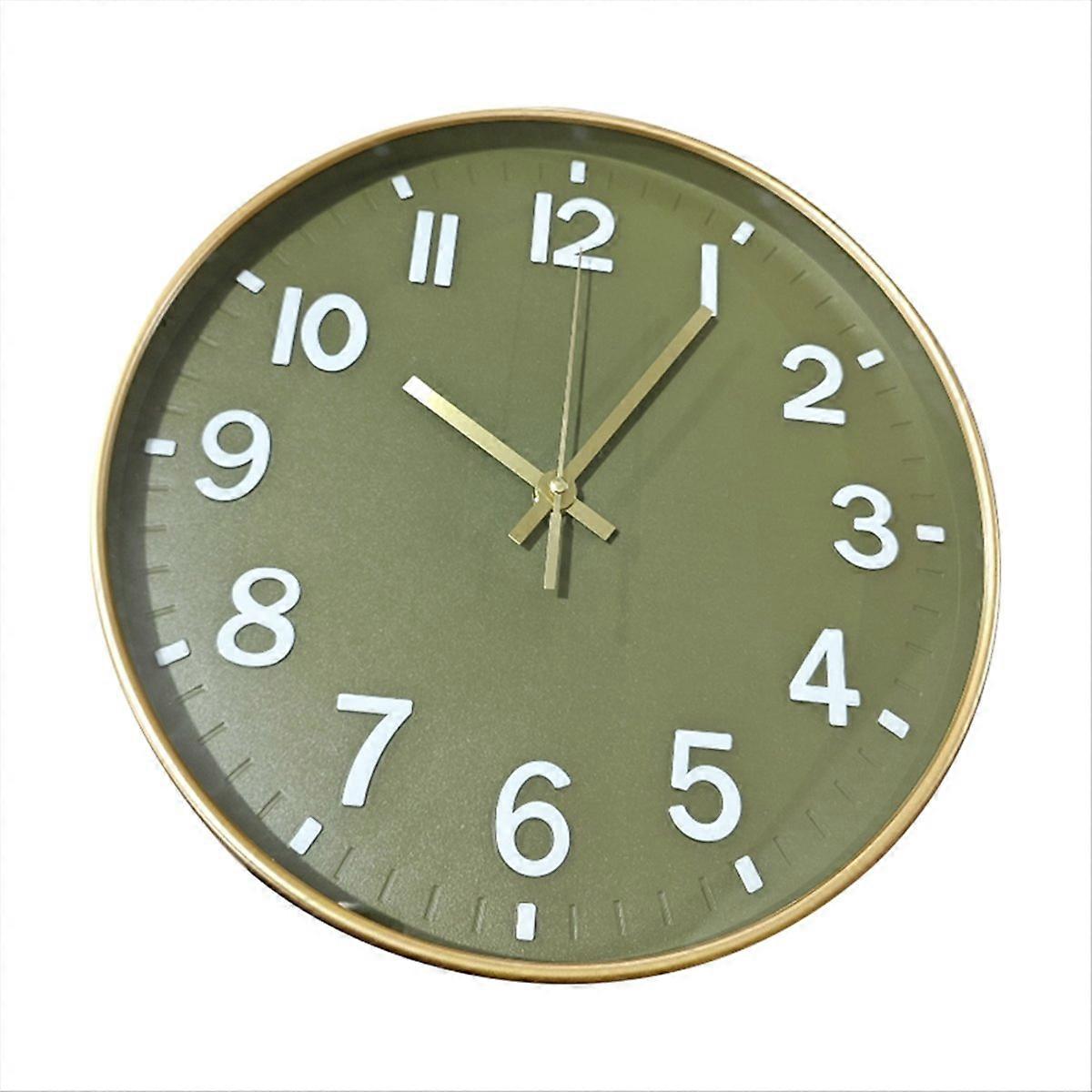 Wall Clock 12 Inch Silent Wall Clocks Battery Operated