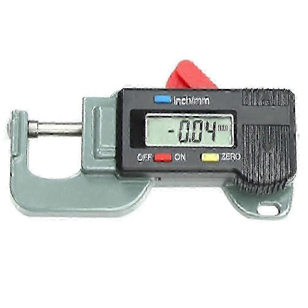 Portable Precise Digital Thickness Gauge Meter Metal Tester Micrometer 0 to 12.7mm bs