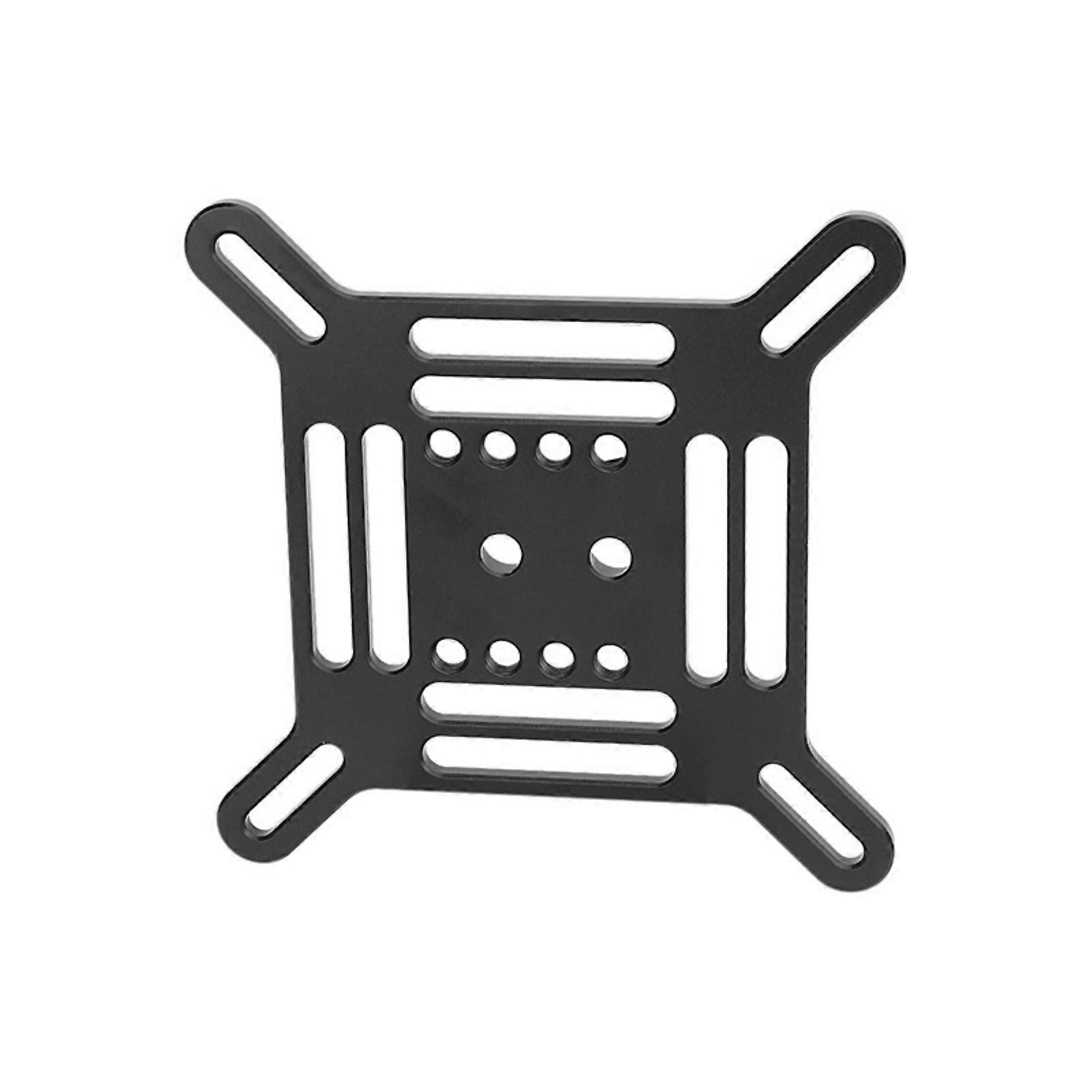 Universal Vesa Mount Adapter Plate V Lock Wedge For Monitors 1/4 Thread Aluminum Construction for Securing Items Multicolor