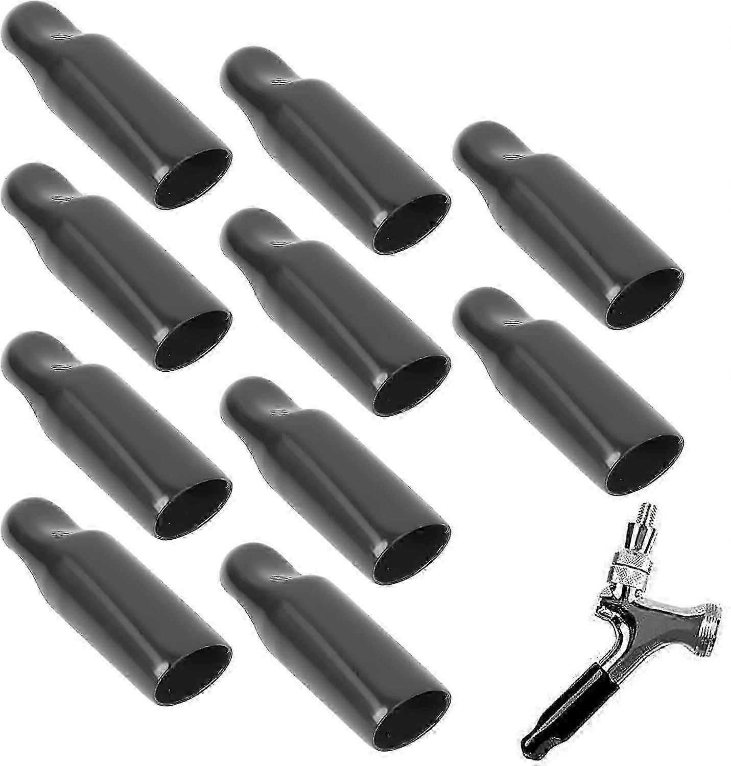 Draft faucet covers for beer taps, 10pcs rubber soother protectors