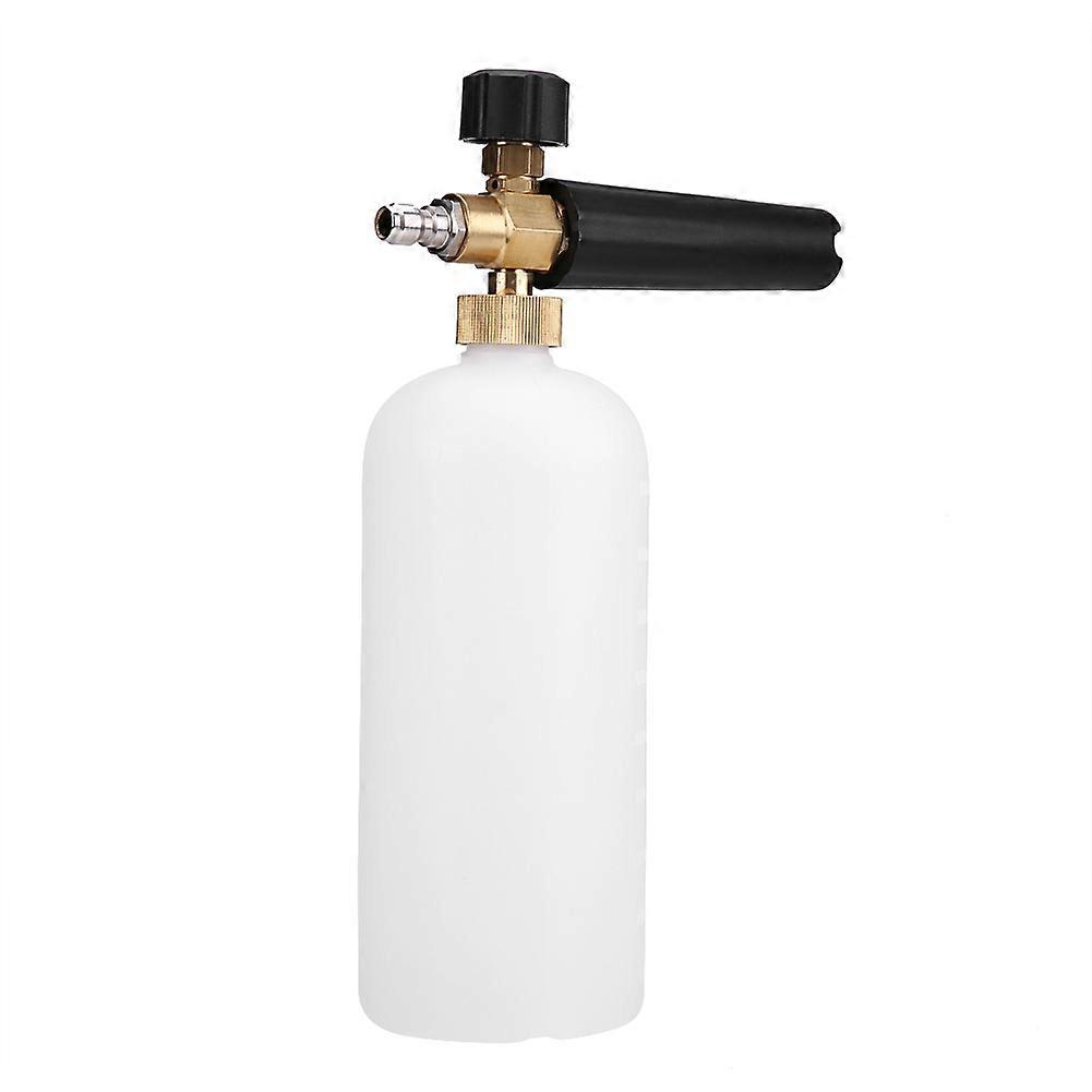 1/4" snow foam nozzle for car cleaning & adjustable spray