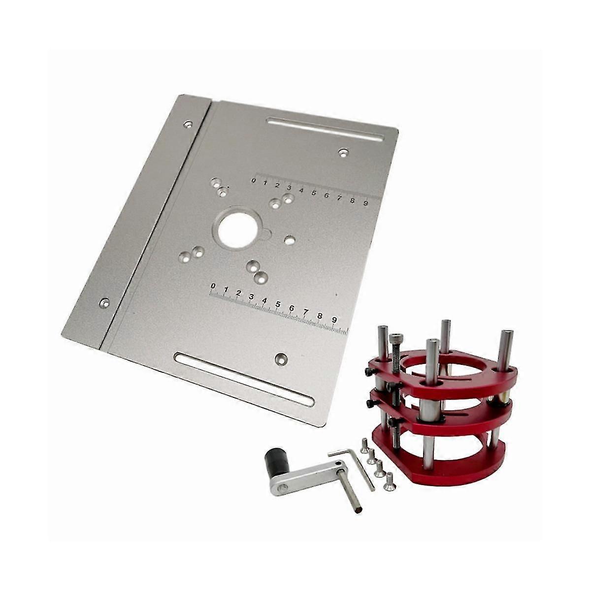 Πιάτο δρομολογητών εξαρτήσεων ανελκυστήρων δρομολογητών για μηχανές 65mm Ξυλουργική Μηχανή κοπής πάγκου εργασίας τραπεζοκοπτικών πάγκων εργασίας μηχανών 65mm Μ