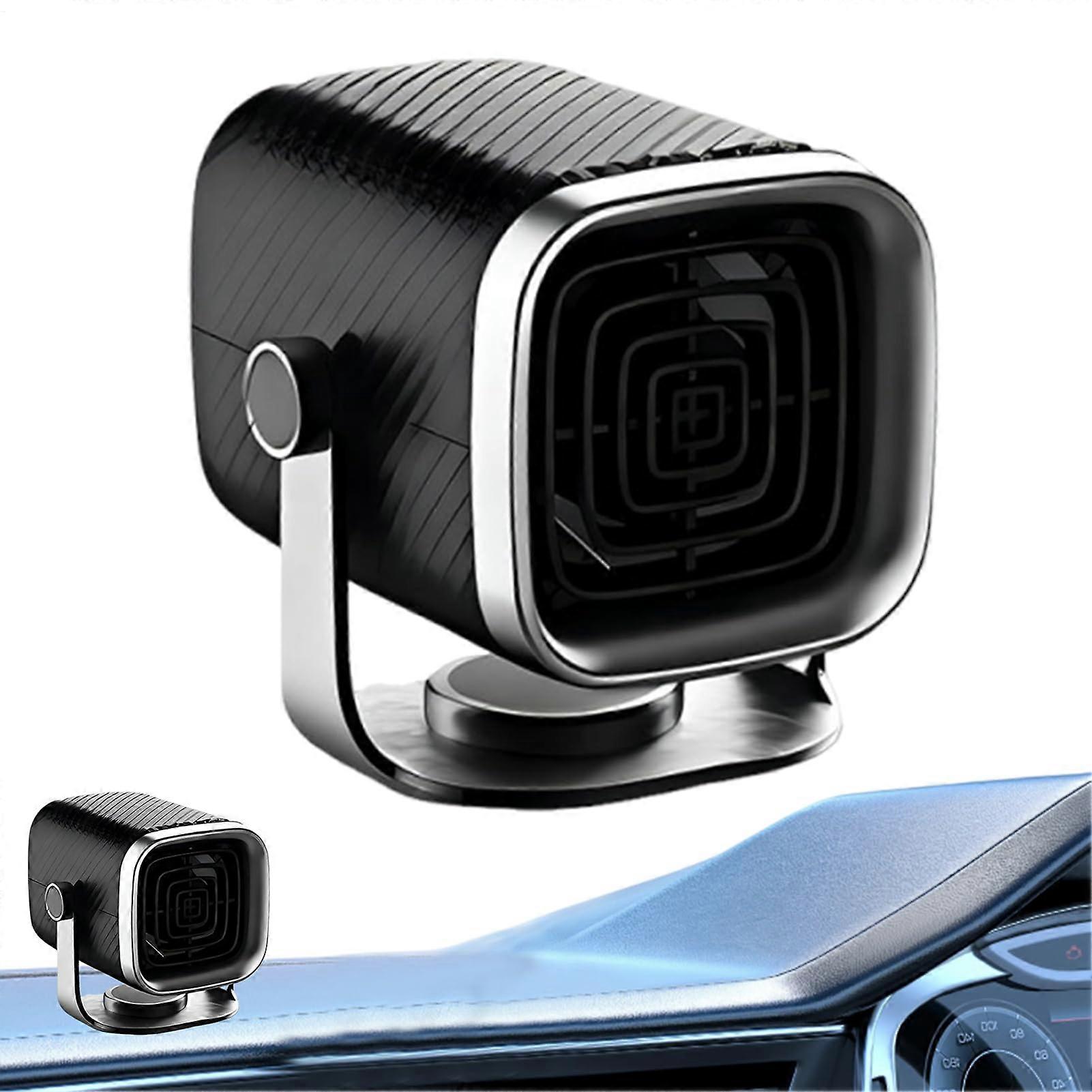 Car Heater 2In1 PlugIn Defroster And Cooling Fan, Portable Vehicle Heater With Adjustable Angle, Winter Use Heater