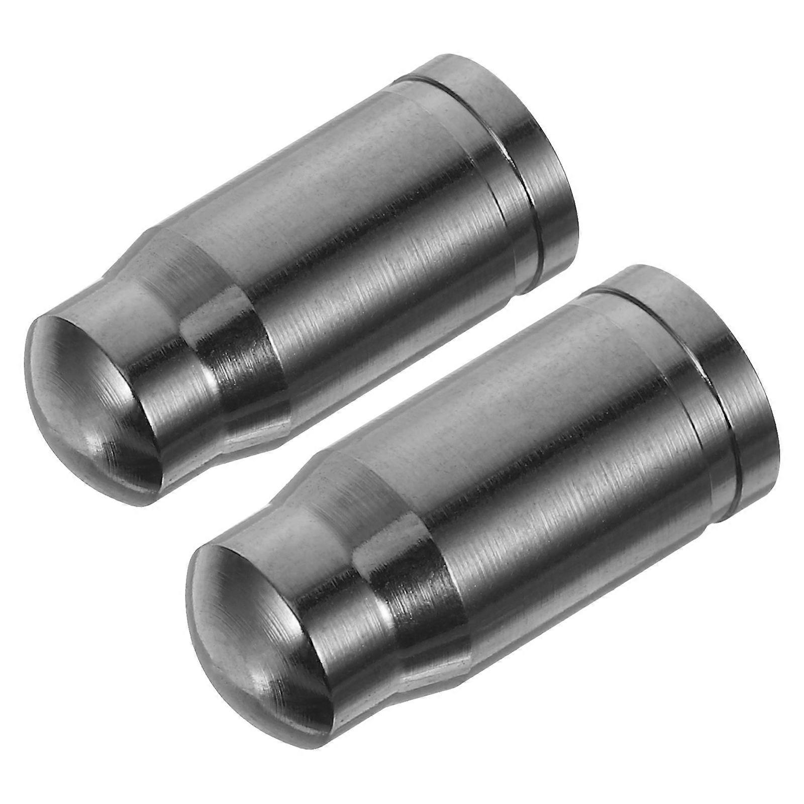 Automobile Valve Cap Sleek Shape Dustproof Enhanced Seal For Motorcycles 1Pair