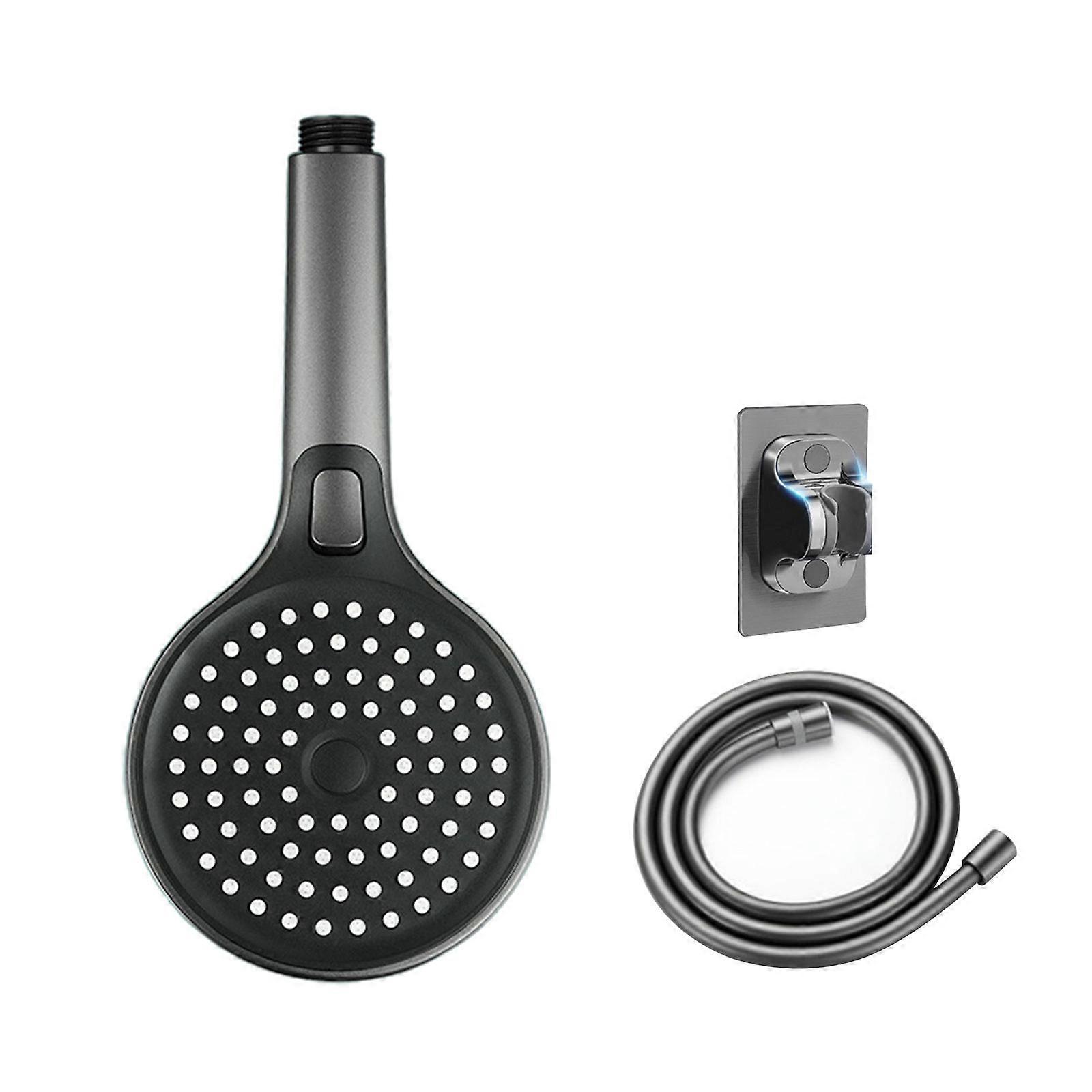 Håndholdt dusjhode Vannbesparende dusjhode med 3 moduser Massasjedusjhode for en luksuriøs dusjopplevelse Slitesterk Flerfarget