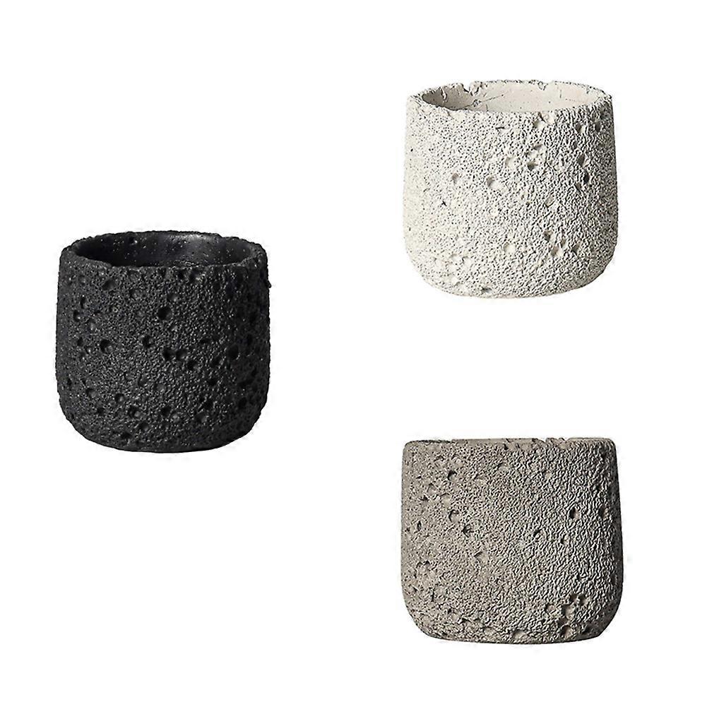 Cement Space Texture Aromatherapy Candle Cup Diy Candle Empty Cup Atmosphere Container Ornaments