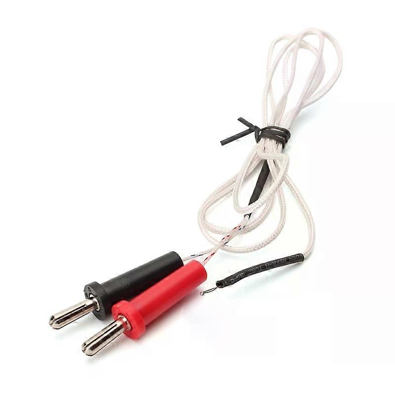 Handheld K Type Surface Thermocouple Temperature 100cm Wire Banana-type Plug Probe Measurement -50��C -350��C