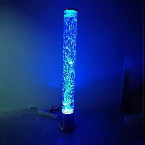 Fish Bubble Lamp Jellyfish Mood Aquarium Floor Lamp 2.5ft 78cm 7 Color Changing LED Bubble Tube