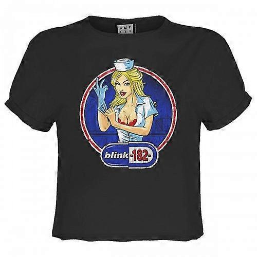 Amplified Womens/Ladies Enema Of The State Blink 182 Crop Top