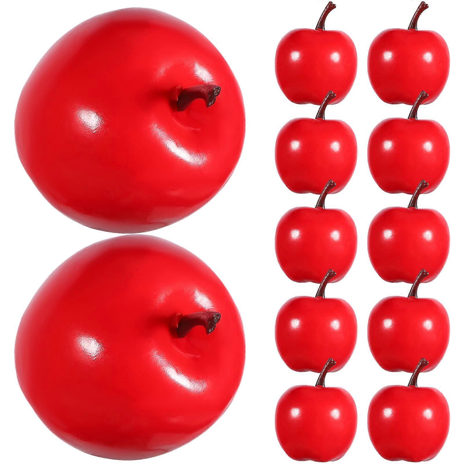 Simulation Fruit Imitation Models for DIY 60Pcs Red Foam Decor
