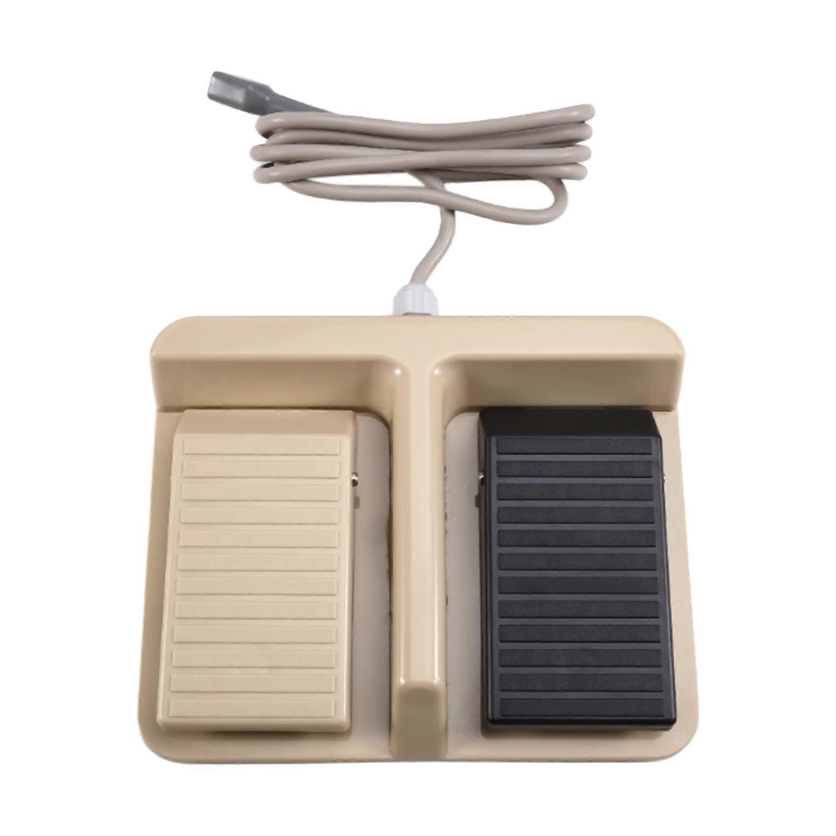 Computer Pedal Foot Switch Connection Line Assembly Split Pattern Machine Pedal Foot Switch Integrated Plug