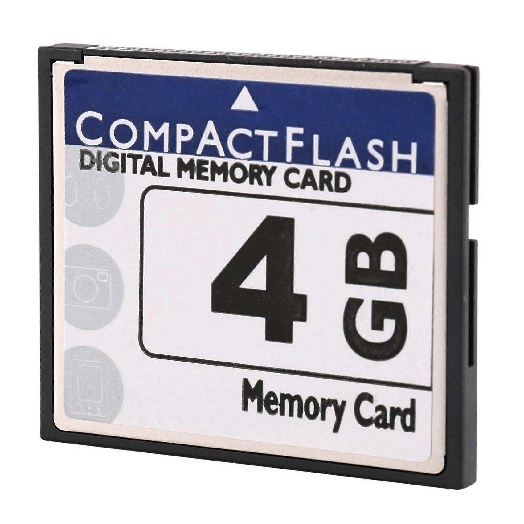 3X Professional 4GB Compact Flash Memory Card(White&Blue)