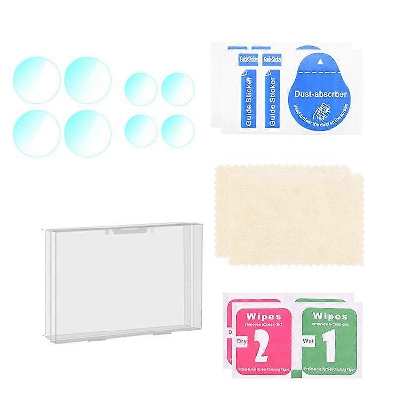 For DJI Mini 4 Pro Sensor / Lens Tempered Film, Spec: 2 Sets