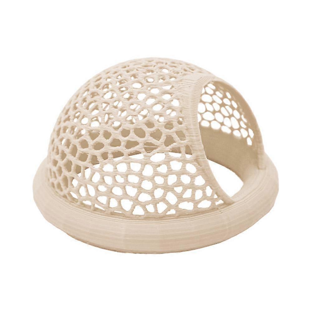 Aquarium Floating Cave Fish Shrimp Hideout Shelter 3-in-1 Hammock Feeding Ring & Resting Spot for Betta Shrimp Small Aquatic Pet