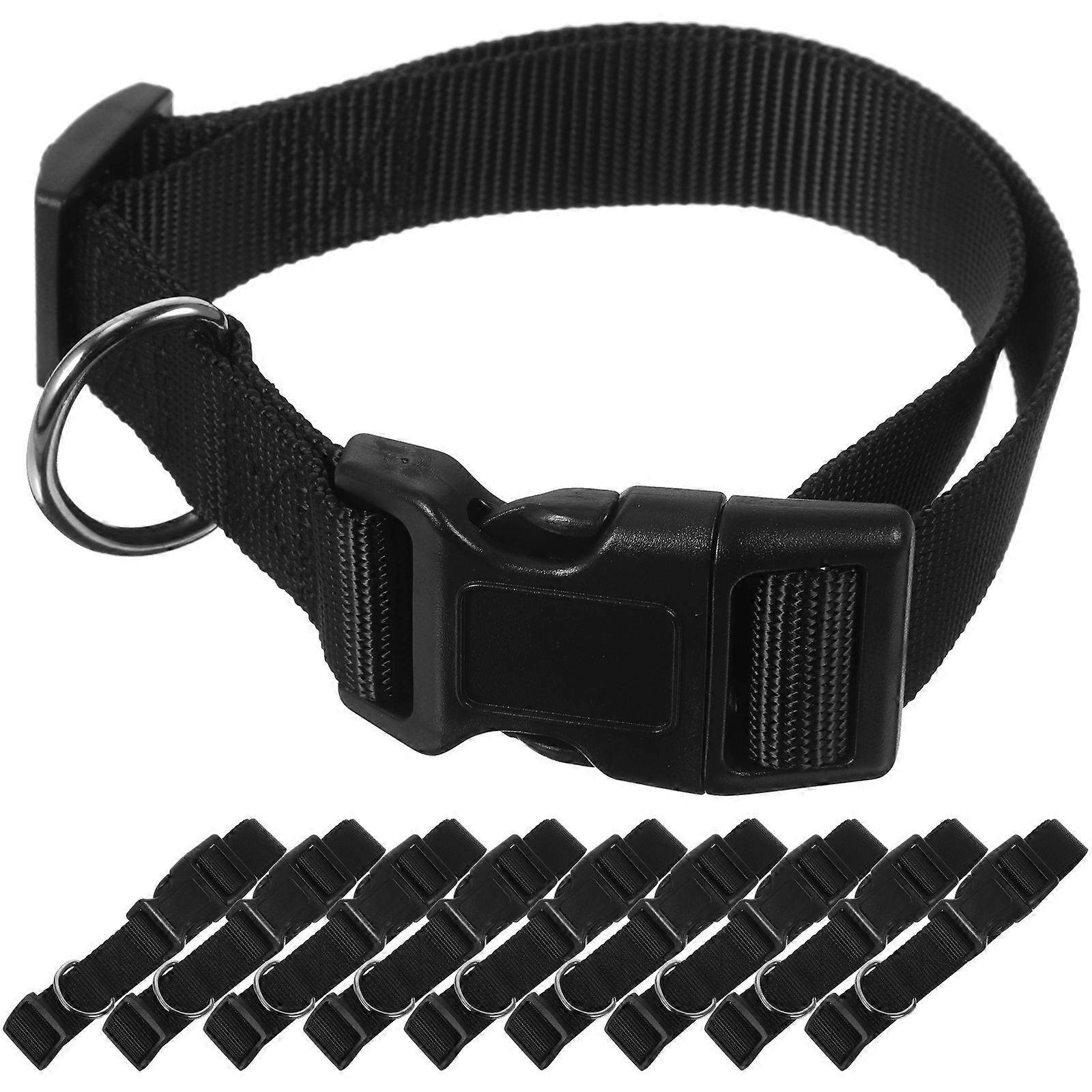 Adjustable Sheep Collar Livestock Accessories for 10Pcs Black Material