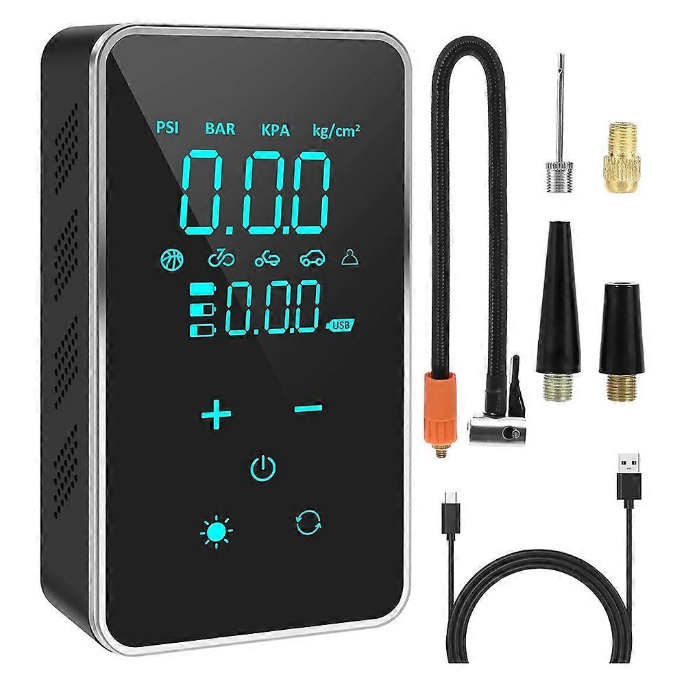 Btire Inflator Portable Air Compressor,150 PSI Cordless Tire Inflator, Rechargeable Cordless Air Pump for Car,Motorcycle