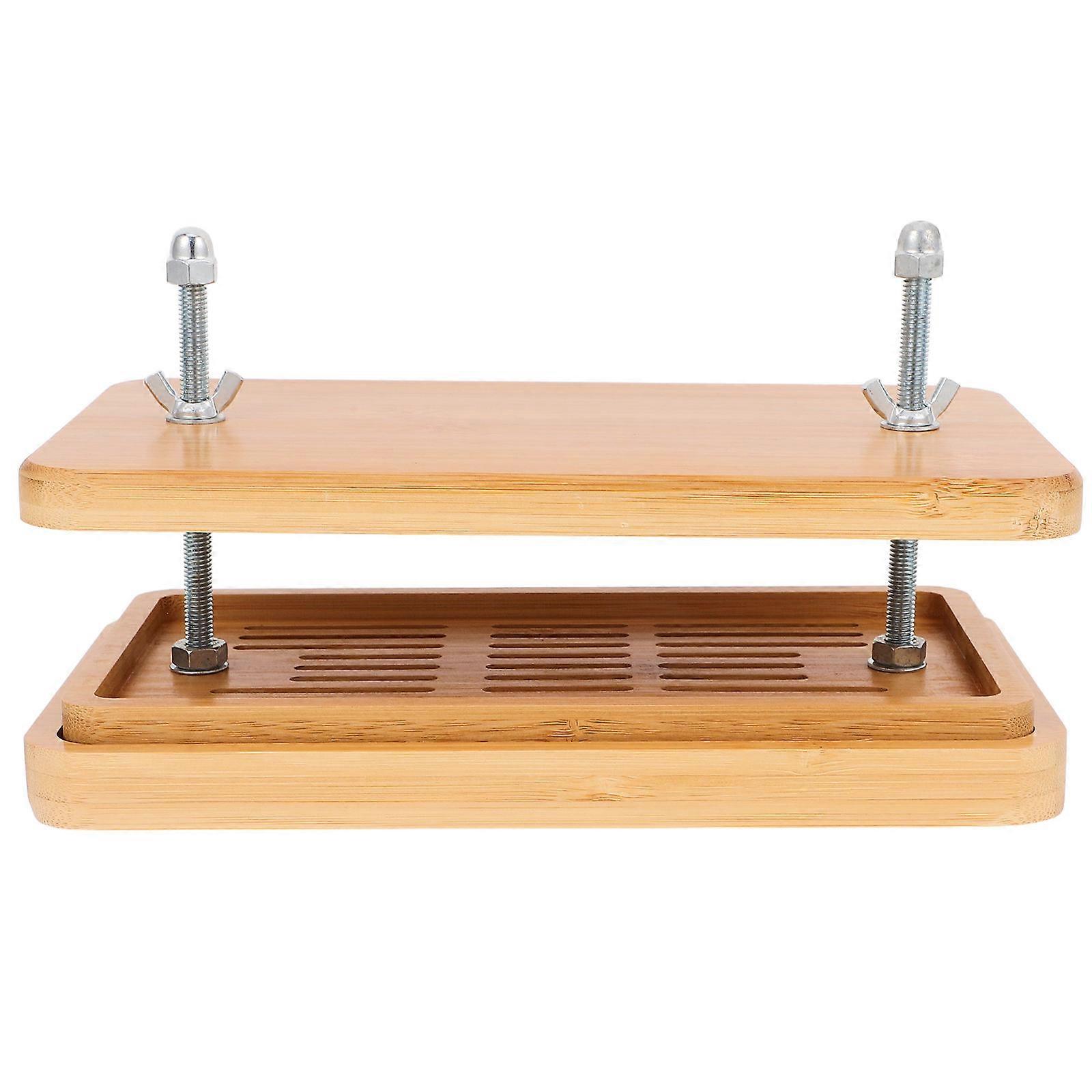 Chocolate Bamboo Tofu Press for Adjustable Pressure