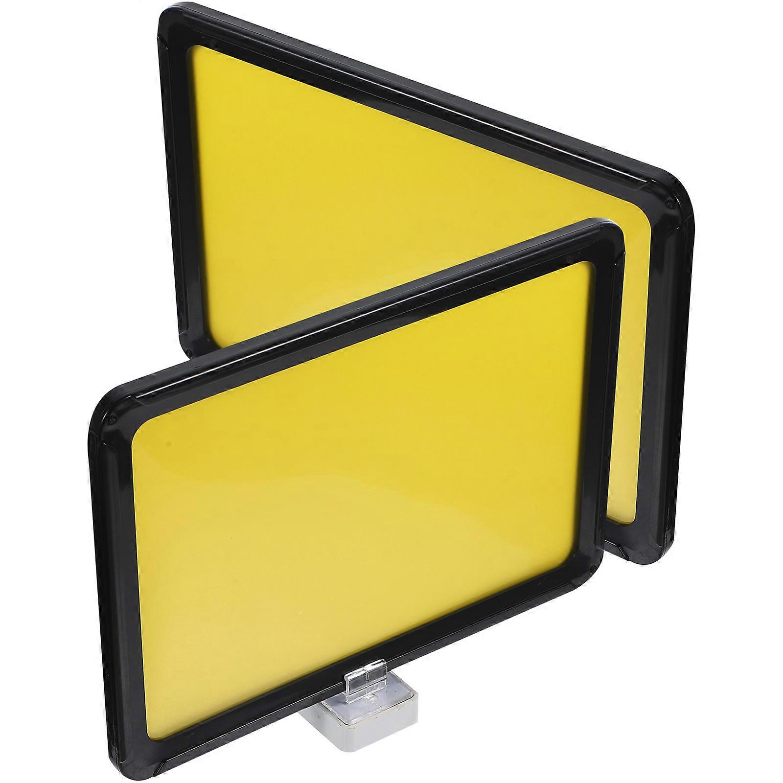 Magnetic Indicator Signs Shelf Indicator Signs for Warehouse Use 2Pcs