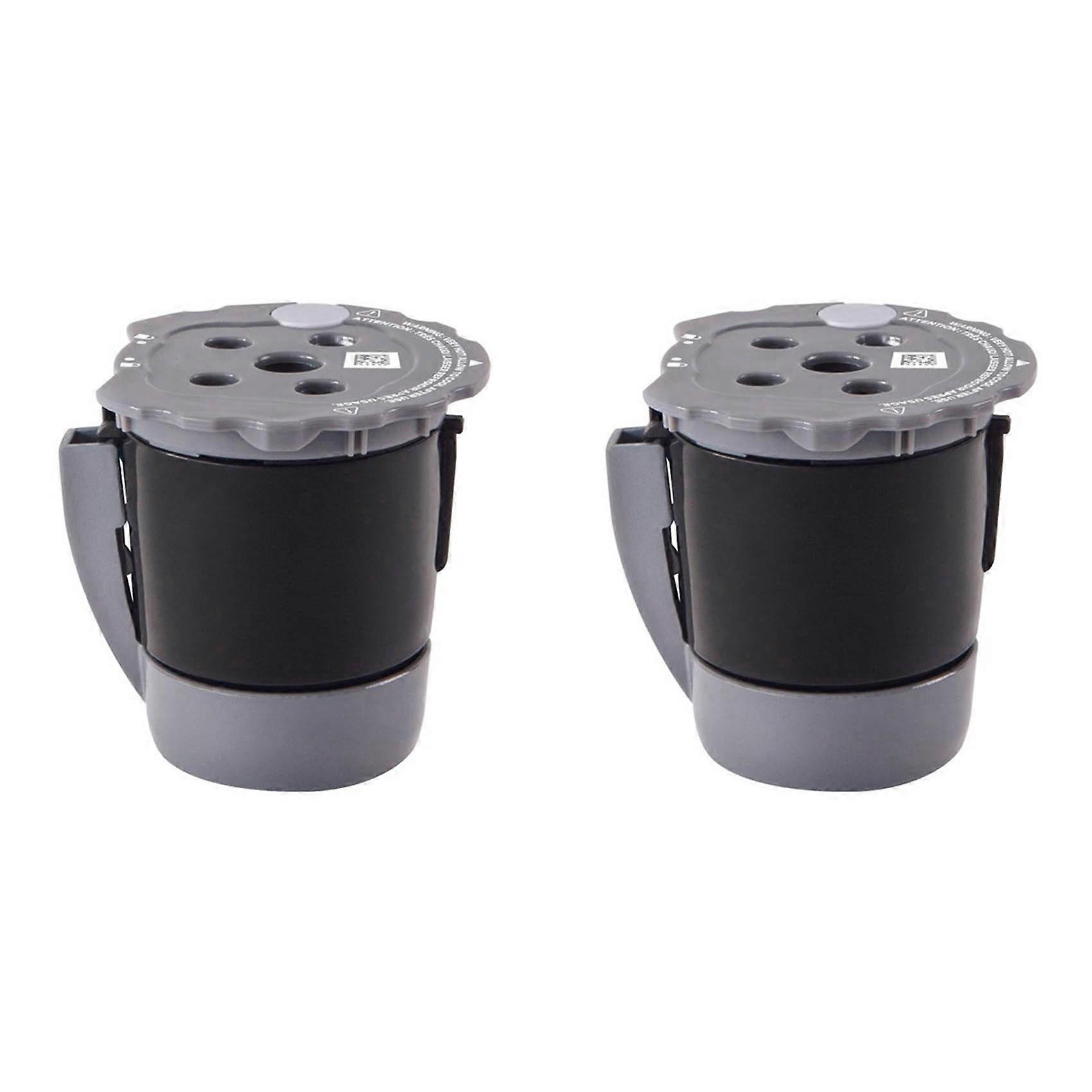 2X Reusable Coffee Capsule Filter for Keurig K-Cups Refillable Coffees Accessories Heat Resistant Mesh Strainer Tools