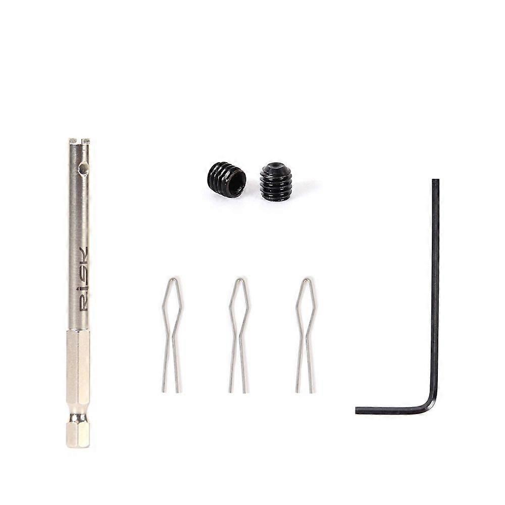 Outils de r��paration de v��lo de route vtt, cl��, tournevis, capuchon de rayon de v��lo, outil d'insertion de mamelon, cl�� de retrait