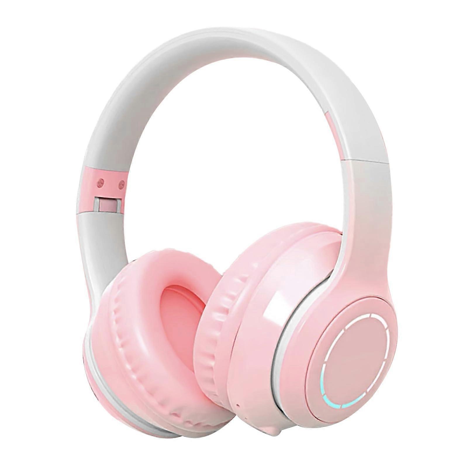 Over Ear Headset Foldable With  Sensitivity Microphone Long Battery Life Lightweight For Tablet And Phone (#1)