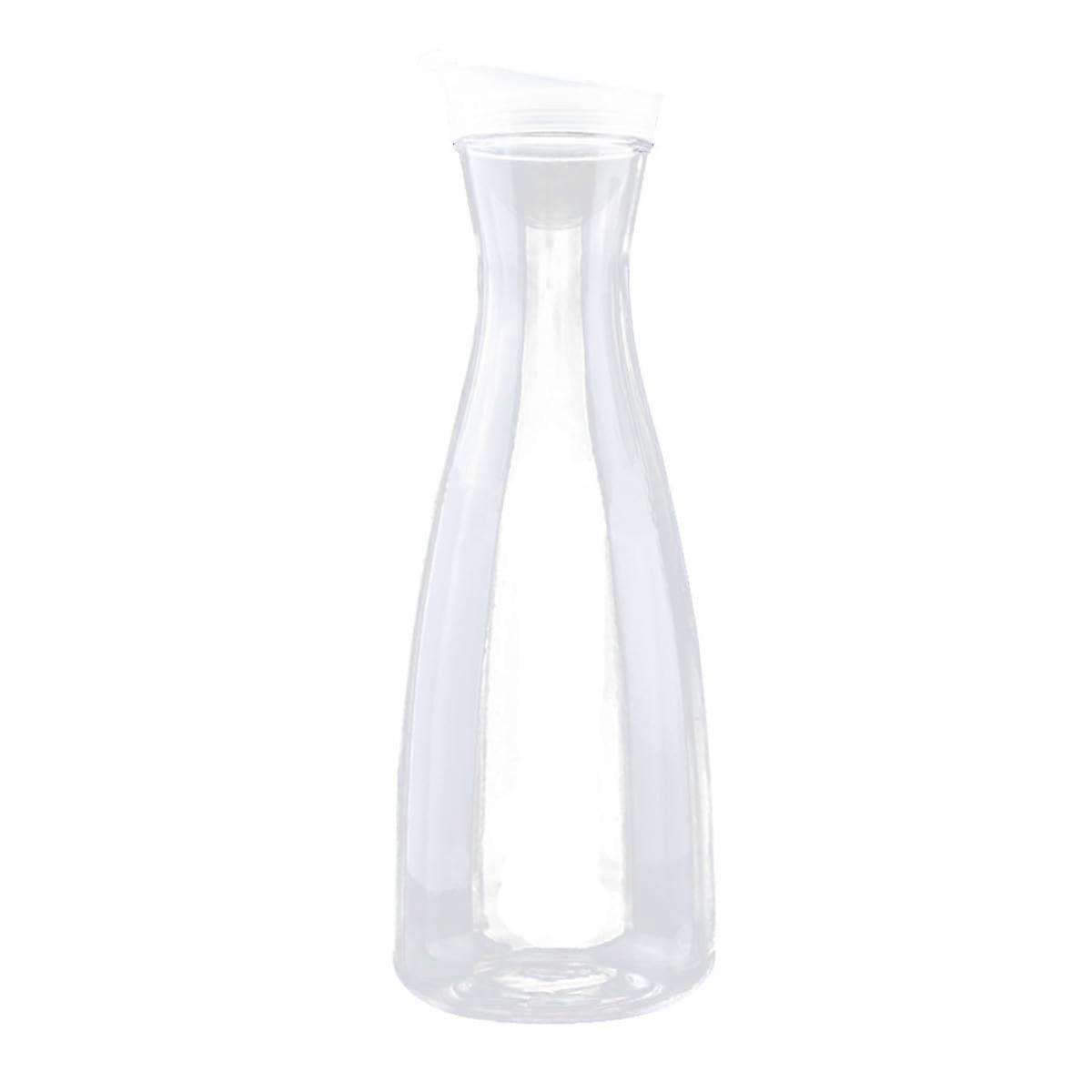 Large Capacity Water Pitcher with Lid, Hot Cold Resistant Beverage Pitcher for Juice and Tea