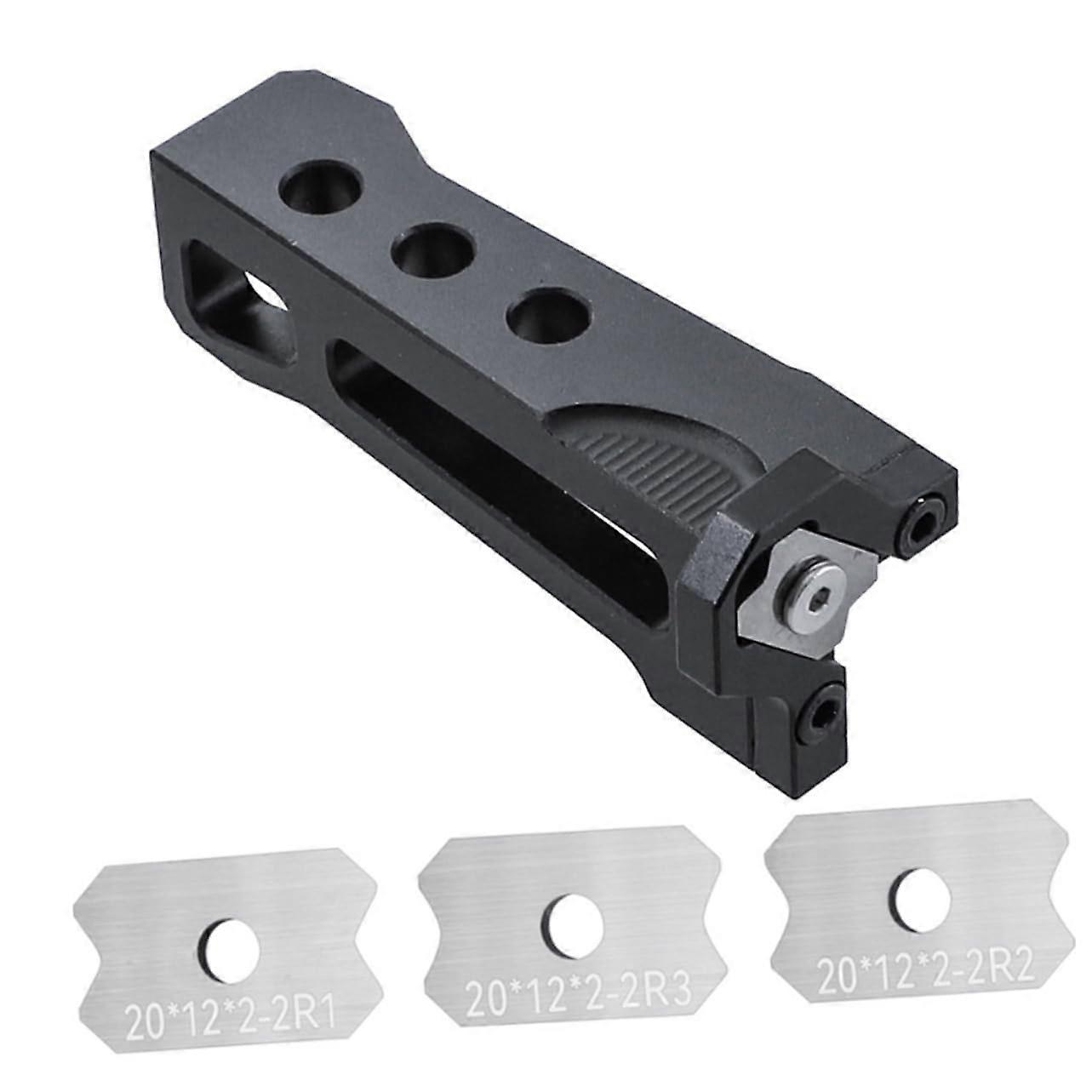 Adjustable Wood Hand Planer Block Plane with Tungsten Blades for Precise Carpentry Trimming