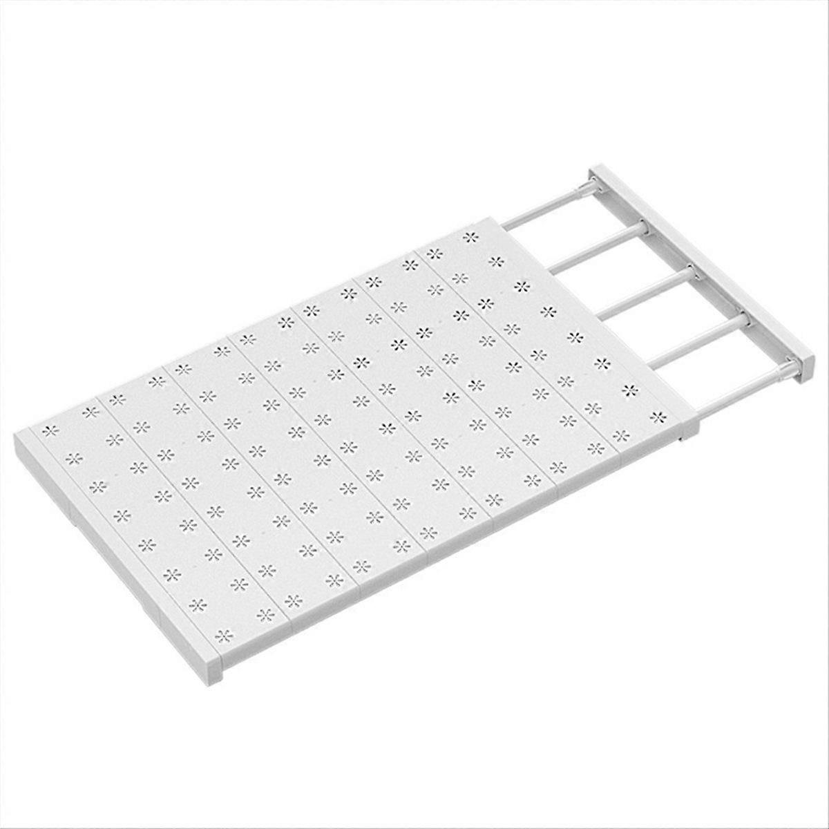 Adjustable Storage Rack Telescopic Wardrobe DIY Partition Cabinet Tools