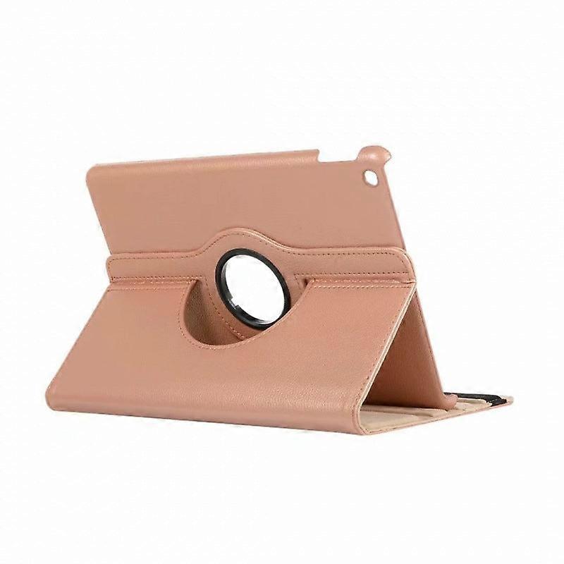 Stylish Case For Ipad Pro 9.7 2016 Rose Gold Litchi Texture Rotating