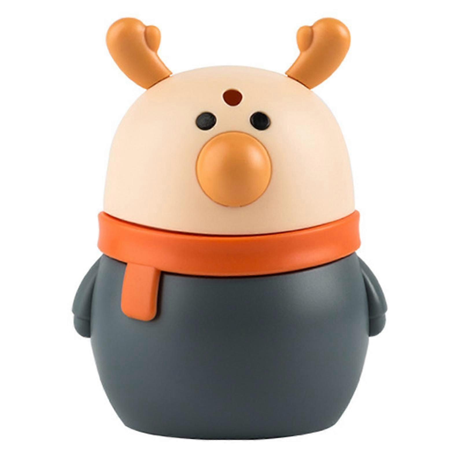 Toothpick Holder Cartoon Automatic Plastic Cute Deer Shaped Toothpick Box For Kitchen