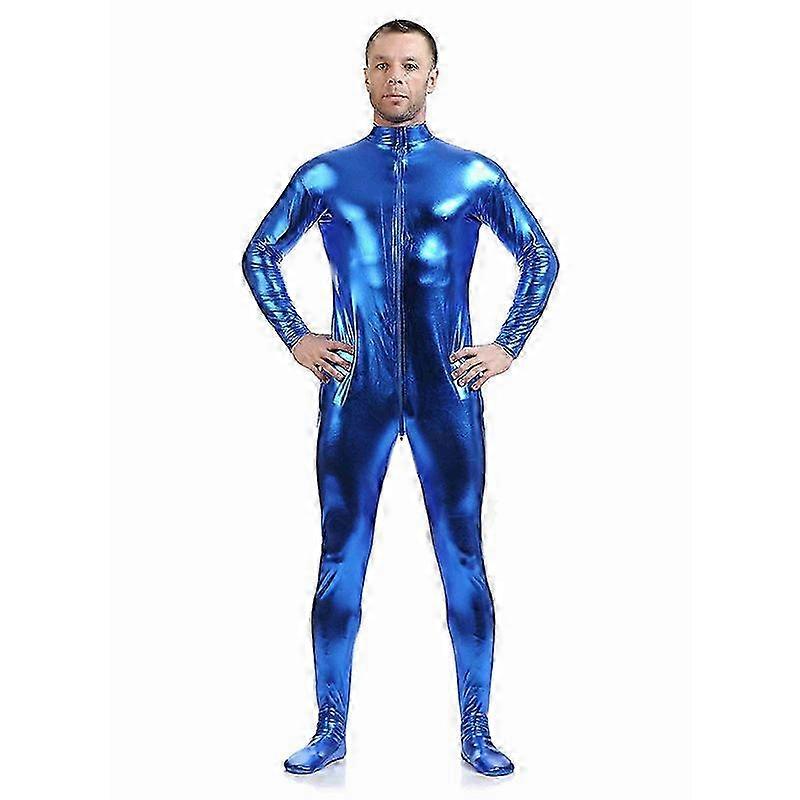 Metallic Spandex Bodysuit Shiny Catsuit Sexy Unisex Zentai Full Body Suit  Costume 2025 | Fruugo NO