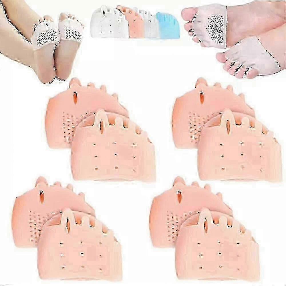 Hyggear bunion corrector - 4pcs soft silicone toe separators
