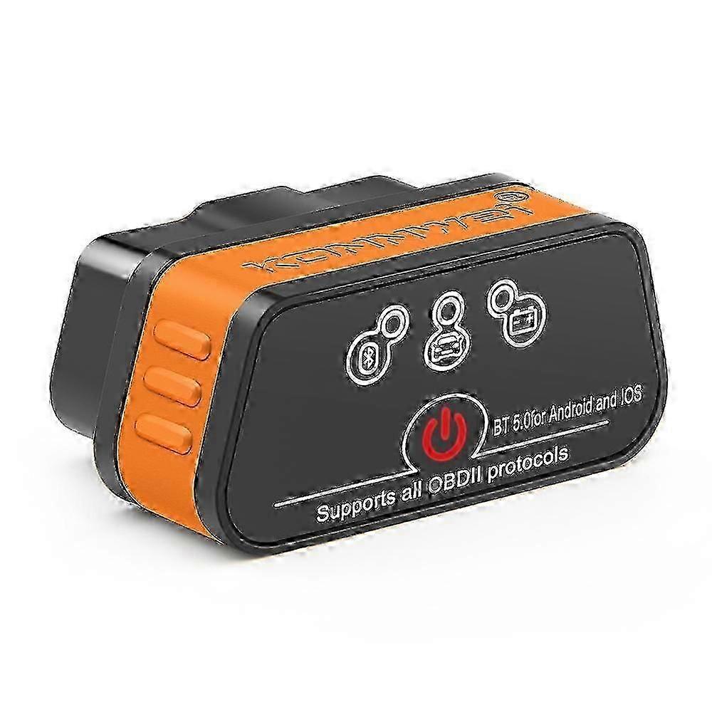 Elm327 V1.5 Bluetooth 5.0 OBD2 Scanner - Diagnostic Tool for Android/iOS