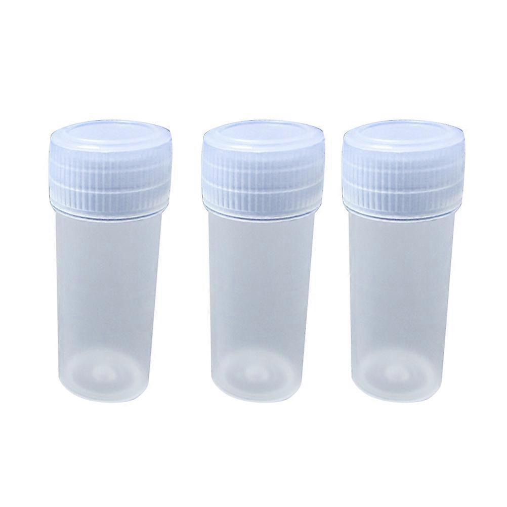 100pcs 5ml Transparent PP Containers Empty Tubes Plastic Bottles Beads Organizers Boxes