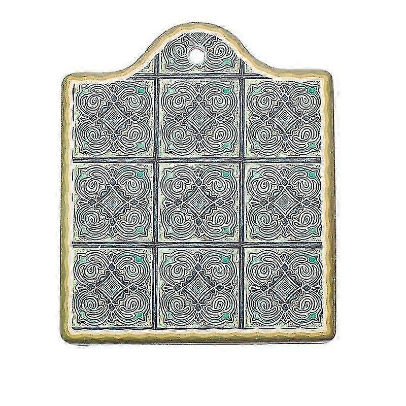 Moroccan Ceramic Trivet Hot Pot Pad Non-Skid Cork Mat