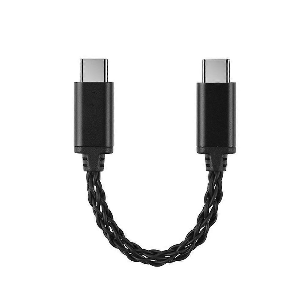 USB C DAC Amp Type-C to Type-C Upgrade Cable Adapter Audio Adapter Cable Plug and Play