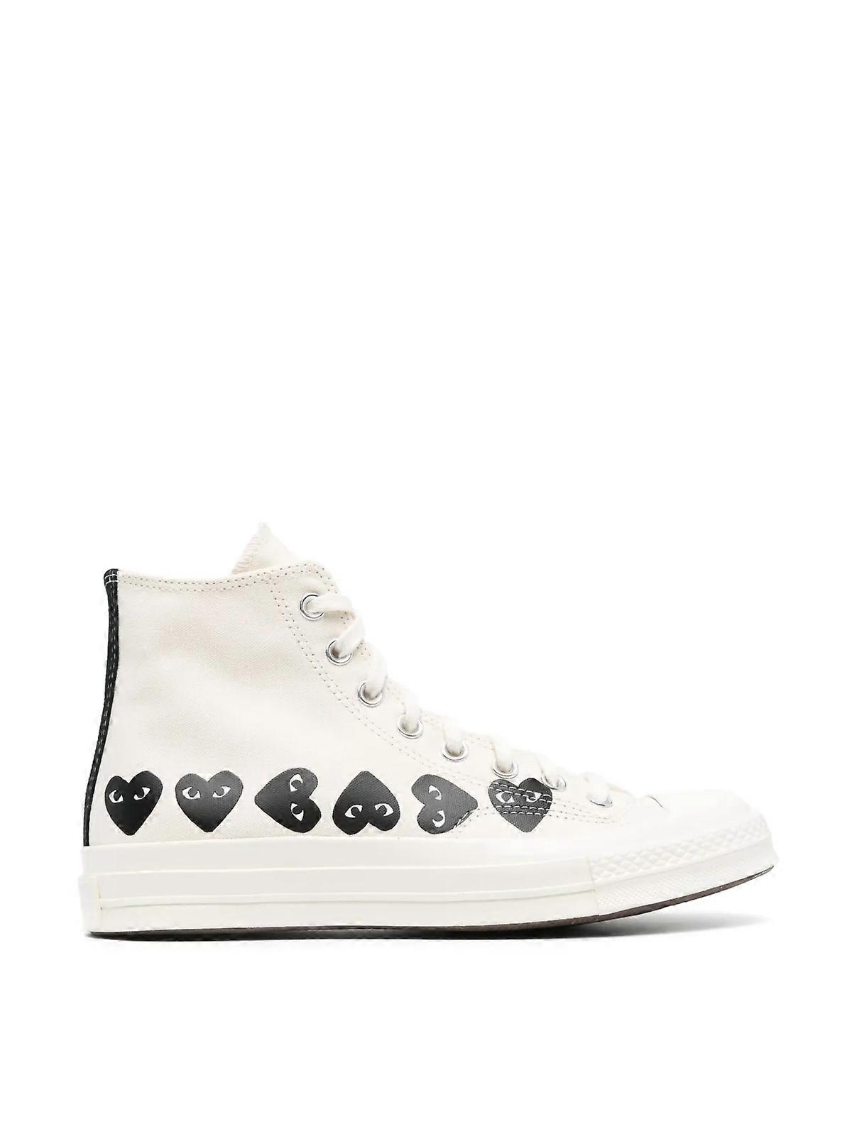 Comme des Garçons PLAY x Converse Chuck 70 Hi Sneakers